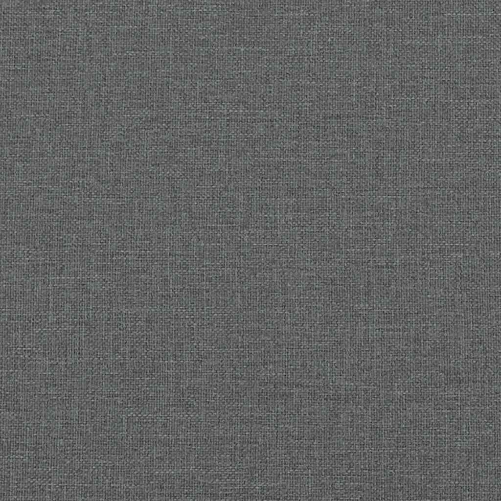 Dining Chairs 6 pcs Dark Gray Fabric