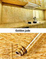 Color: Golden jade, Size: 200x60cm - Artificial Marble Self-adhesive  Sticker
