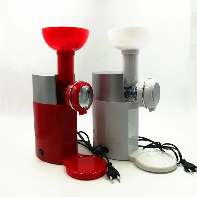 Automatic 220V High-Quality Frozen Fruit Dessert Machine - Available in 3 Colors for Ice Cream and Milkshake Making