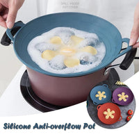 Color: Green red set - Silica gel anti-overflow pot lid