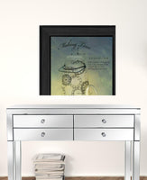 Set Of Two Glass Jars Black Framed Print Kitchen Wall Art
