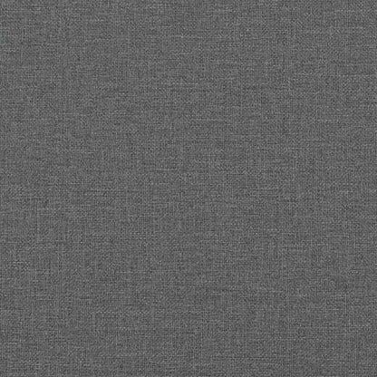 Dining Chairs 2 pcs Dark Gray Fabric