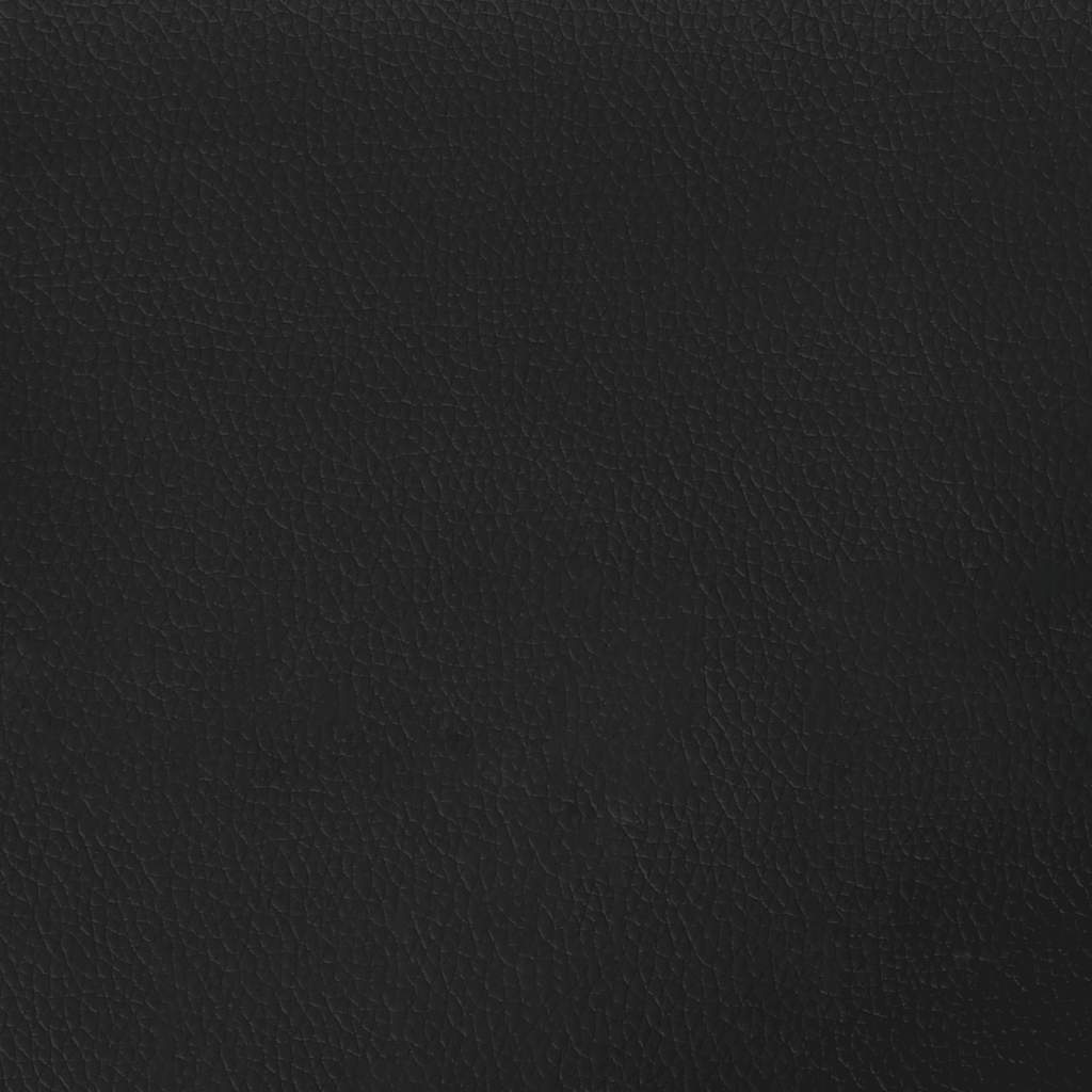 Dining Chair Black Faux Leather