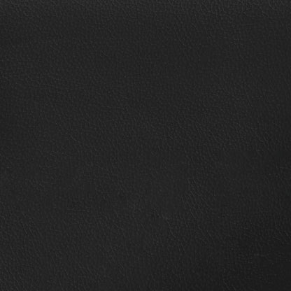 Dining Chair Black Faux Leather