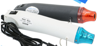 Color: Black, Model: 110v-2Flat plug, style:  - Electric Soft Hot Air Blower