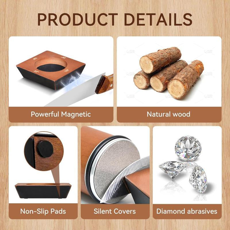 Wooden Knife Sharpening Set: An Essential Kitchen Tool for Every Home