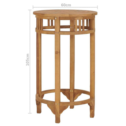 Bar Table  23.6" Solid Wood Teak