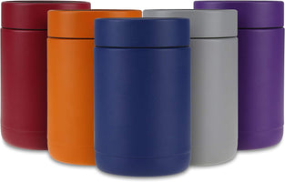 Tahoe Trails 12 oz Blue Stainless Steel Double-Wall Vacuum Insulated Can Cooler