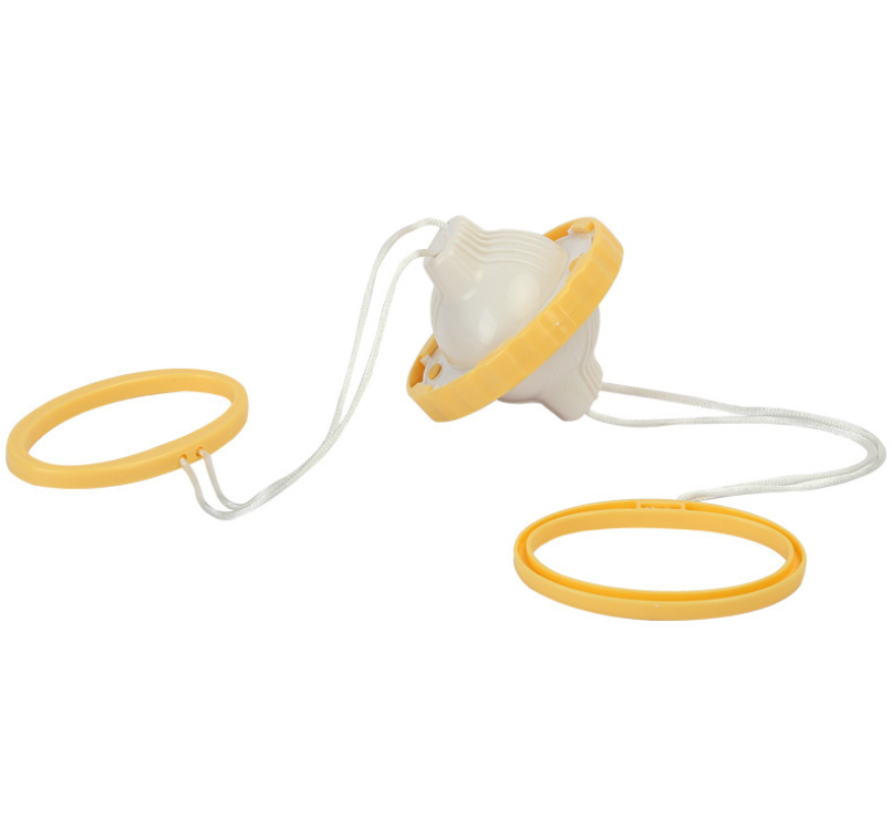 Color: Yellow A - Egg Scrambler Hand Powered Egg Shaker Scrambles Eggs Without Breaking the Shel Egg tool