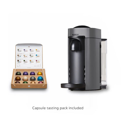 Nespresso New Vertuo plus Coffee and Espresso Machine by De'Longhi, Gray, Single-Serve Brewers