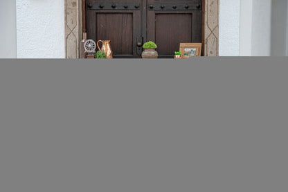 72" Sand Solid and Manufactured Wood Distressed Credenza
