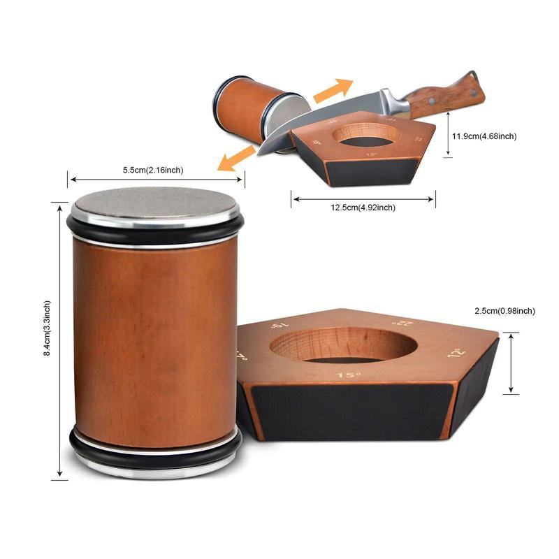Wooden Knife Sharpening Set: An Essential Kitchen Tool for Every Home