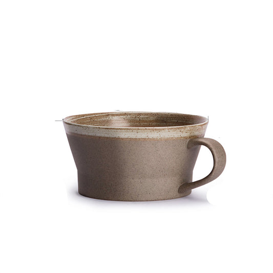 Color: Light brown, style: Big coffee cup - High-end Coffee Cup And Saucer Set