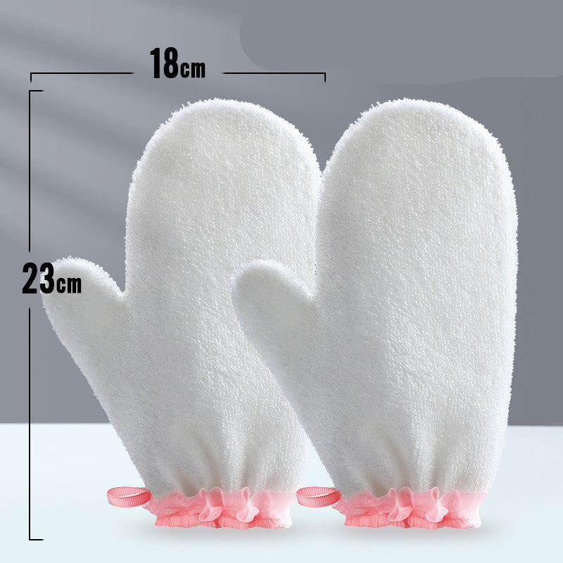 Color: White, Quantity: 2pcs - Dishcloth gloves washing dishes