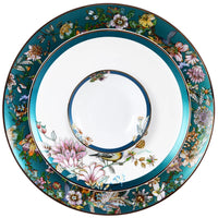 Fine China Home Dinnerware Sets Christmas Gift Women Luxury Kitchen Dinnerware Plates Guests Vajilla De Platos Dishes Set