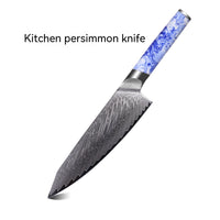 Specifications: Color - Classical Blue And White Porcelain Slicing Knife