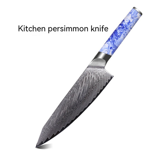 Specifications: Color - Classical Blue And White Porcelain Slicing Knife