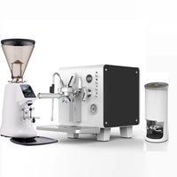 Tz Cube Original Sales Stainless Steel Dual Pressure Gauge Commercial Espresso Coffee Machine