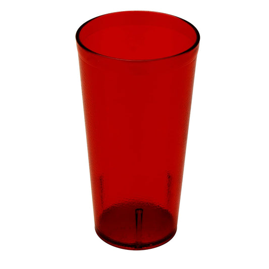 G.E.T. 6620-1-R-EC 20 Ounce Heavy-Duty Plastic Tumblers, Red, Set of 4