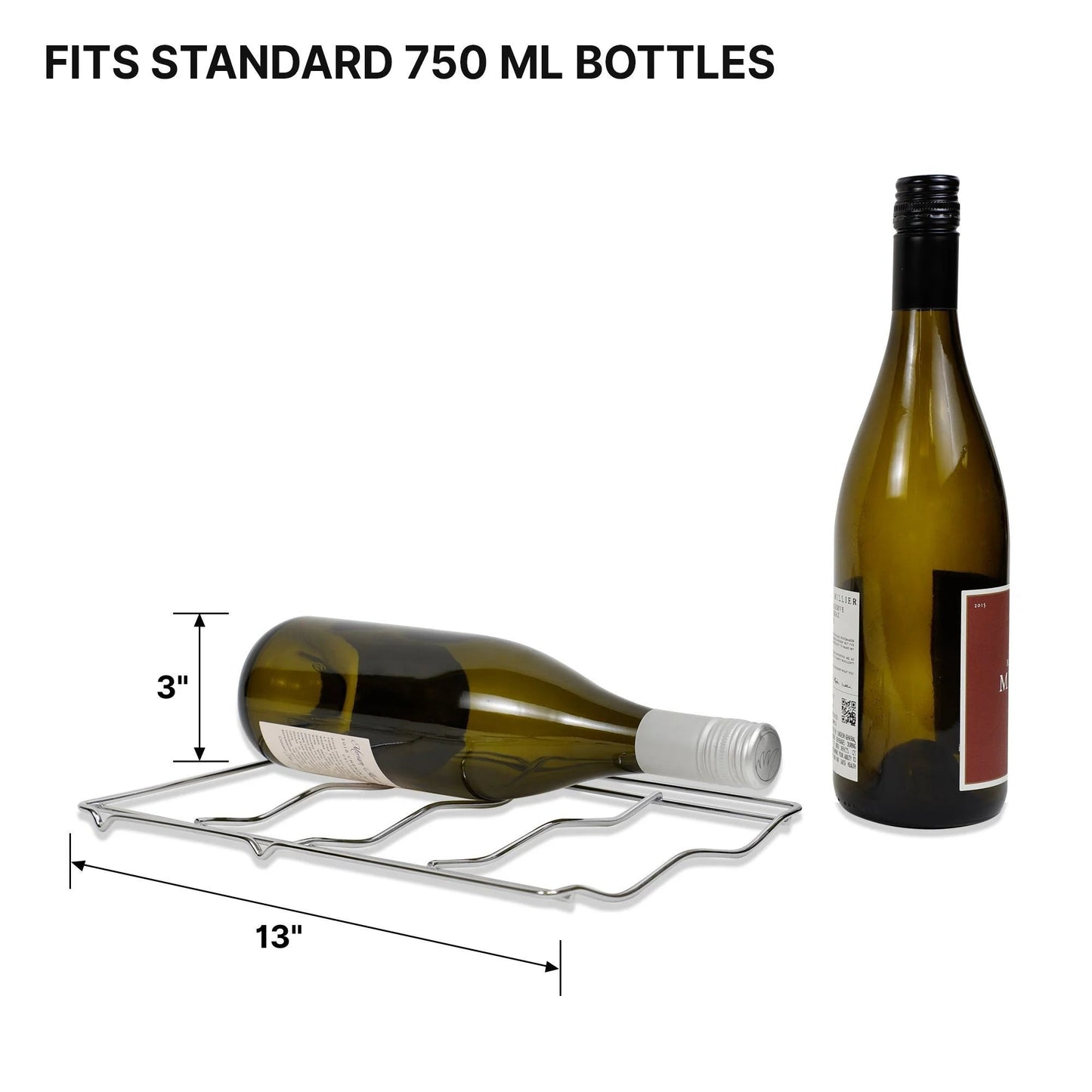 Koolatron 8-Bottle Thermoelectric Wine Cooler, 0.8 Cu Ft (23L), Freestanding Black Refrigerator for Red, White, and Sparkling Wines