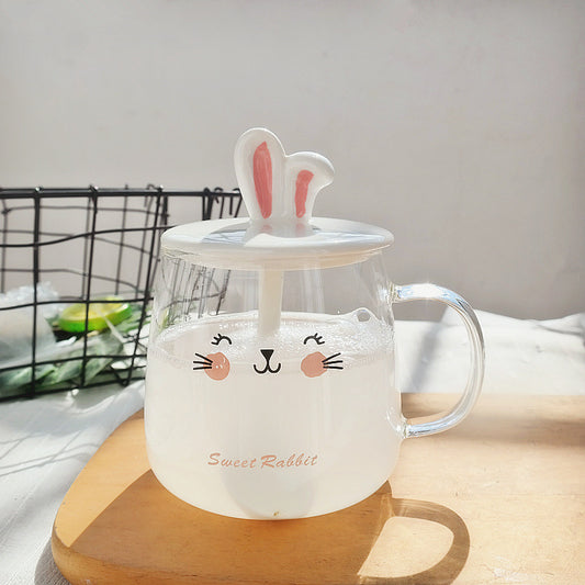 Rabbit ear rabbit cup