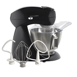 E All Metal Stand Mixer BLACK - Professional 4.5qt Mixer with 2-Way Rotating Action