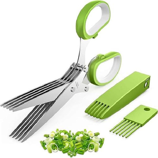 5-Blade Herb Scissors: The Essential Kitchen Tool for Effortless Herb Preparation