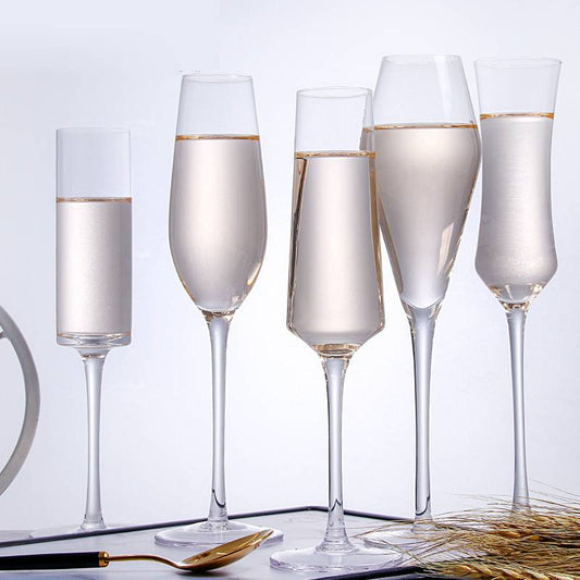 Clear lead-free crystal glass cocktail glass