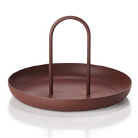 Color: Red - Storage Tray Portable Snack Fruit Tray Creative