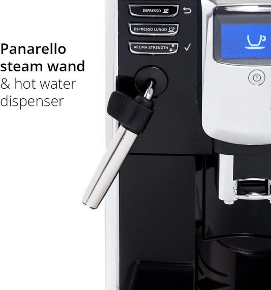 Anima Coffee and Espresso Machine, Includes Steam Wand for Manual Frothing for Lattes and Cappuccinos with Programmable Options
