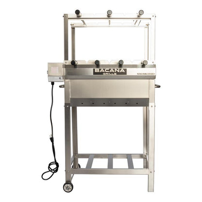 Bacana Grill Original - 7 Skewers Multi Rotisserie Grill Brazilian BBQ