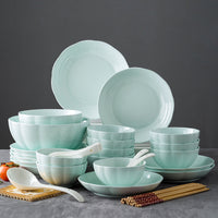 Color: Celadon, style: D - Net Celebrity Japan And South Korea Creative Small Pumpkin Bowl Tableware