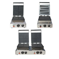 electric sandwich maker detachable stainless steel grill breakfast toaster waffle machine bakeware non-stick bubble cake oven