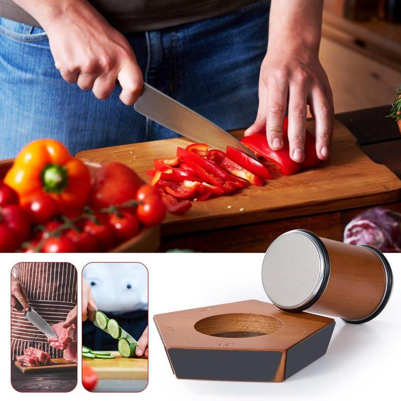 Wooden Knife Sharpening Set: An Essential Kitchen Tool for Every Home