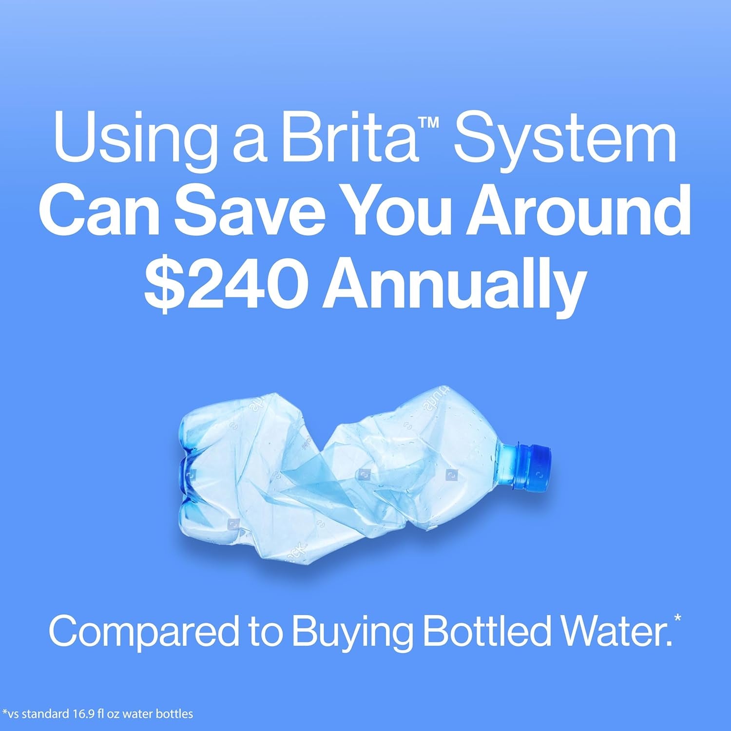 Standard Water Filter Pitcher with Smartlight Filter Change Indicator - BPA-Free, 10-Cup Capacity, Reduces Harmful Impurities