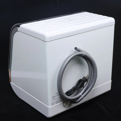 Miumaeov Portable Countertop Dishwasher 4 Washing Programs Display Automatic Dishwashing