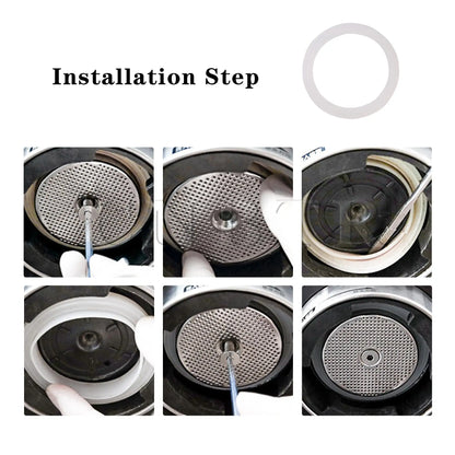 CNBTR 2 Pieces Brew Head Gasket Replacement for EC685 Espresso Coffee Machine 46mm