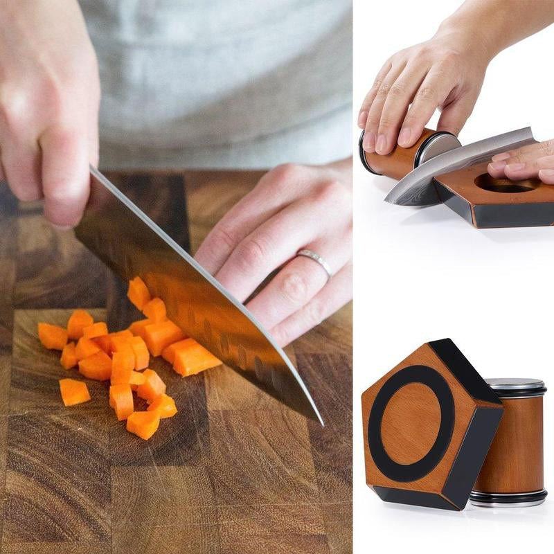 Wooden Knife Sharpening Set: An Essential Kitchen Tool for Every Home