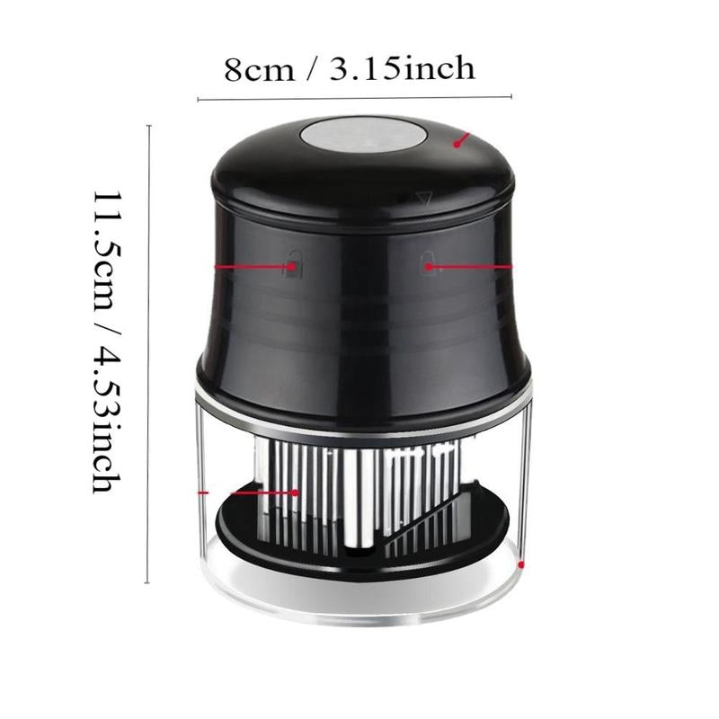 Manual Spike Meat Tenderizer, 1 Count Household Stainless Steel Kitchen Meat Tenderizer, Kitchen Gadget