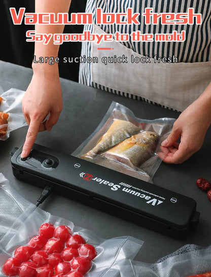 Level Up Your Food Storage Game with Our Automatic Vacuum Sealer and Seal Bags! 🍴✨