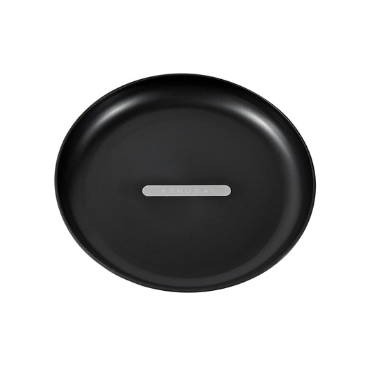 Color: Black basic model - Storage Tray Portable Snack Fruit Tray Creative