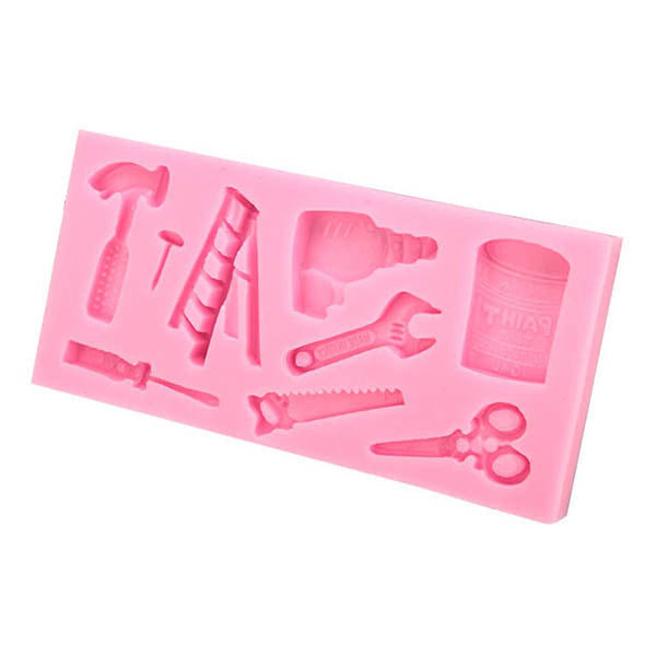 Tools Silicone Fondant Mold Chocolate Polymer Clay Mould