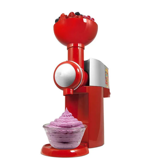 Automatic 220V High-Quality Frozen Fruit Dessert Machine - Available in 3 Colors for Ice Cream and Milkshake Making