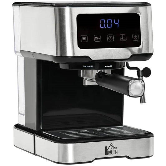 Home Kitchen Coffee Latte Cappuccino Espresso Machine with Milk Frother Wand - Brew Tasty Coffee at Home