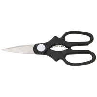 Diamond cut kitchen scissors