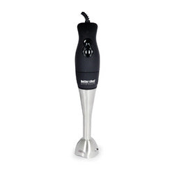 Better Chef DualPro Handheld Immersion Blender/Hand Mixer - Powerful 2-Speed Motor, Stainless Steel Barrel and Whisk, Ergonomic Handle - Ideal for Quick and Easy Recipe Prep