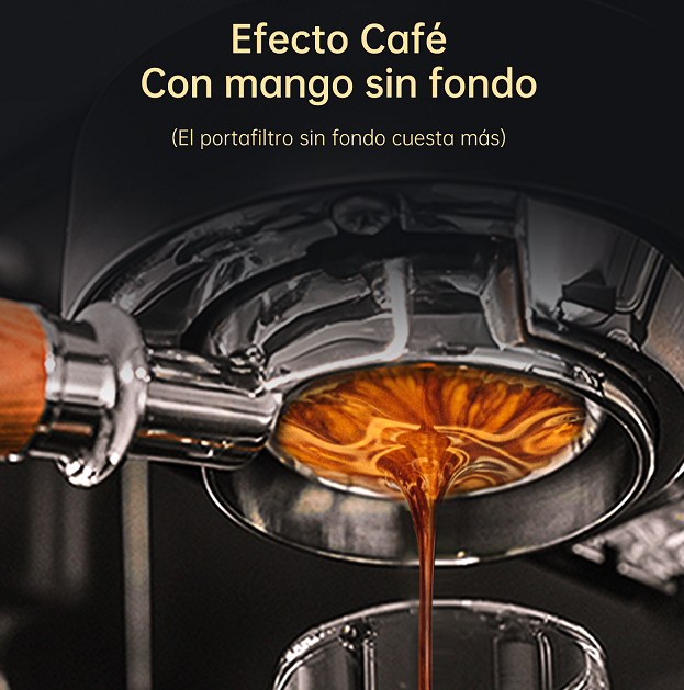 1450W Automatic Coffee Machine Capsule + Coffee Powder + Milk Foam 19Bar Extraction Mocha 3 in 1 | Half Espresso 1 Cup/2 Cup | Electronic Button | Powder Hammer | 51mm Steam with Bubbler