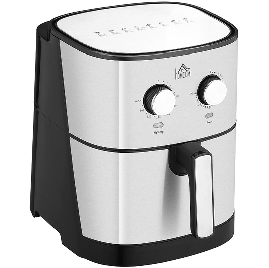 W2225141034 6.9qt Air Fryer - 85% Less Oil, Low Fat Cooking, 1700W Electric Oven, 400F, Split Oil Filter