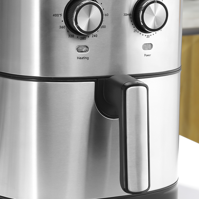 W2225141034 6.9qt Air Fryer - 85% Less Oil, Low Fat Cooking, 1700W Electric Oven, 400F, Split Oil Filter