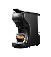 70ml Capsule Coffee Machine - Automatic Espresso Maker with 19Bar Extraction | French Drip, Mocha, Italian Epresso | Touch Sensing 1450W
